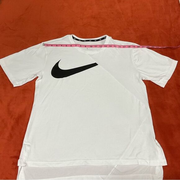 Design Nike Spliced Swoosh Logo Dri Fit Tee Shirt Men’s - Picture 5 of 8